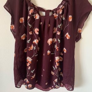 Floral blouse